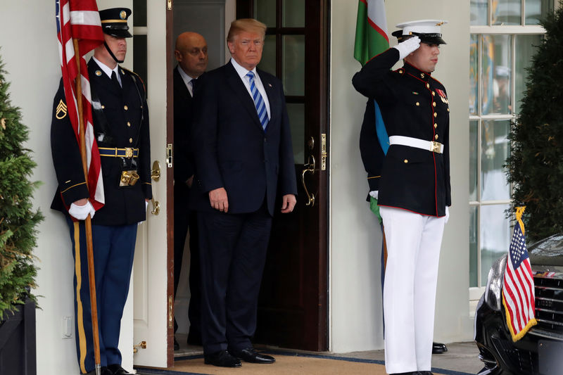 © Reuters. Presidente dos EUA, Donald Trump, chega a Ala Oeste da Casa Branca