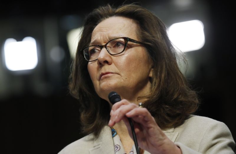 © Reuters. CIA director nominee Haspel arrives to testify at Senate Intelligence Committee confirmation hearing in Washington