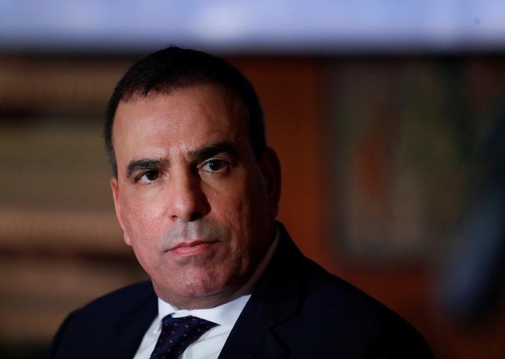 © Reuters. CEO da Telecom Italia, Amos Genish, durante evento em Roma, Itália