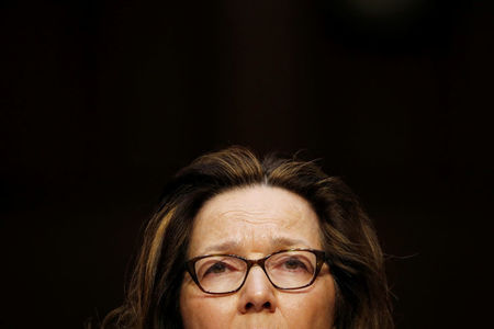© Reuters. CIA director nominee Haspel arrives to testify at Senate Intelligence Committee confirmation hearing in Washington