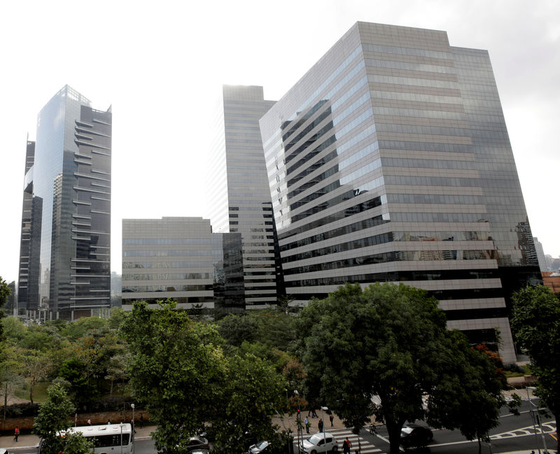© Reuters. General view of Rochavera Corporate Towers complex in  Sao Paulo