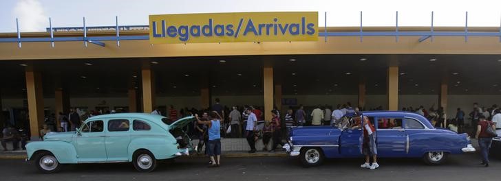 © Reuters. Exterior do aeroporto José Martí, em Havana