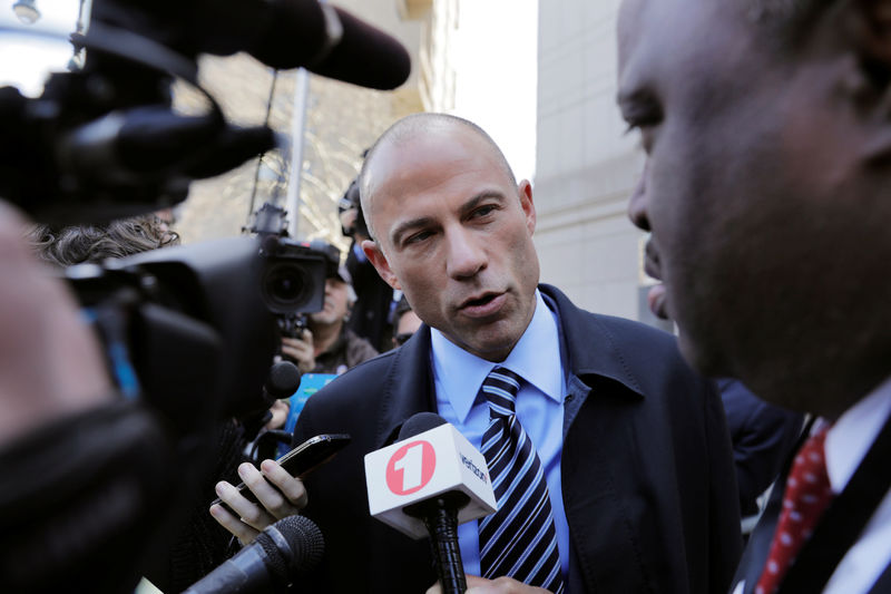 © Reuters. Stormy Daniels' attorney Michael Avenatti leaves federal court in the Manhattan borough of New York