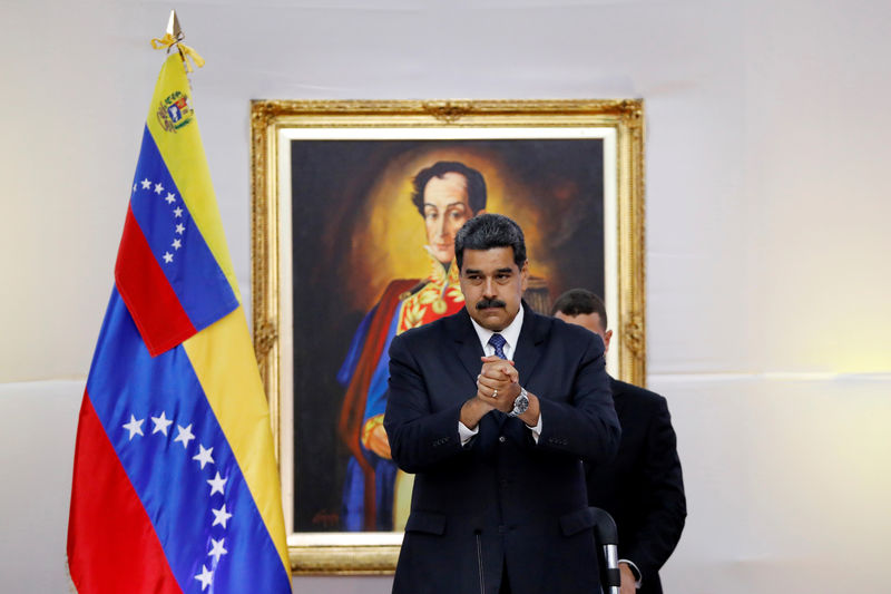 © Reuters. فنزويلا تتهم أمريكا بتخريب الانتخابات بعقوبات جديدة