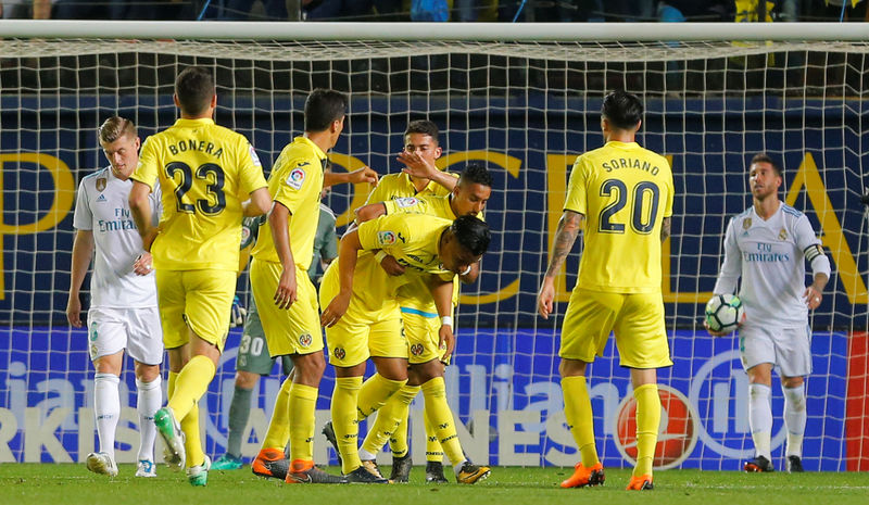 © Reuters. La Liga Santander - Villarreal vs Real Madrid