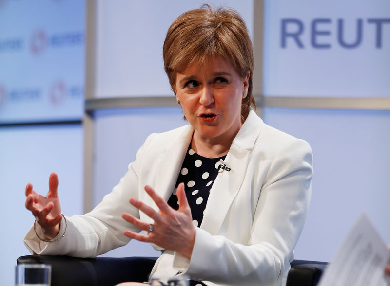 © Reuters. Cuando el Brexit se aclare, Escocia buscará de nuevo la independencia