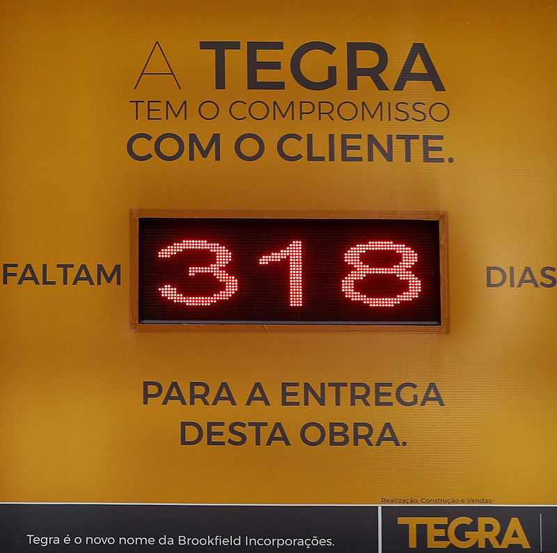 © Reuters. A new construction by Tegra Ventures, the new name of Brookfield Ventures, is seen in Sao Paulo
