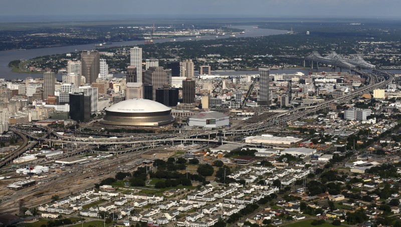 © Reuters. The skyline of New Orleans