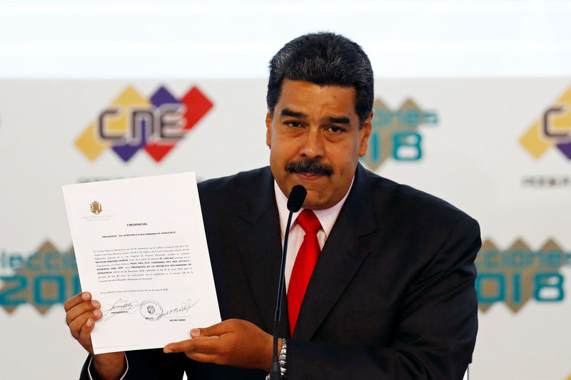 © Reuters. Presidente da Venezuela, Nicolás Maduro, em Caracas