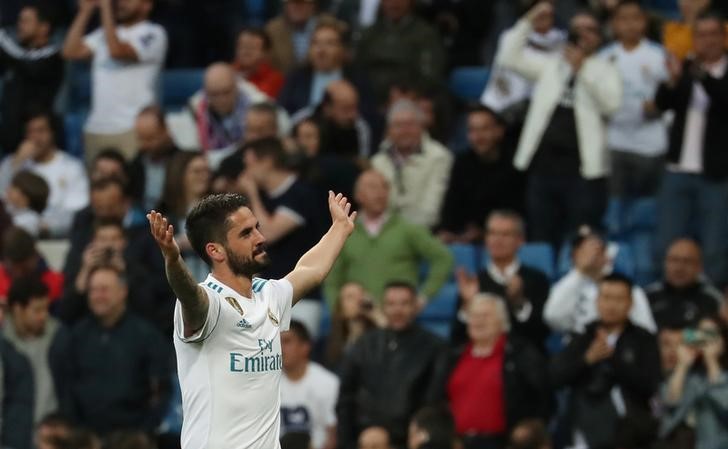 © Reuters. La Liga Santander - Real Madrid vs Celta Vigo