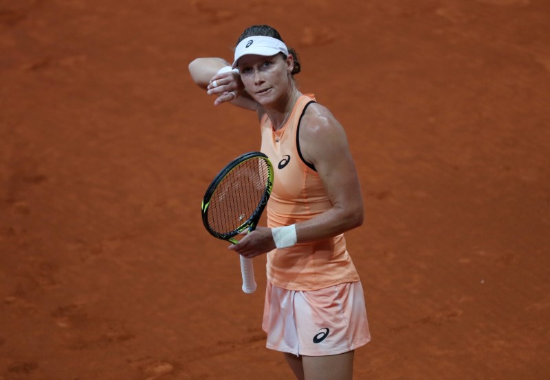 © Reuters. FILE PHOTO:  WTA Mandatory - Madrid Open