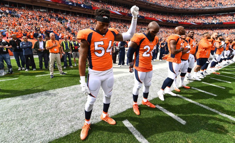 © Reuters. NFL: Oakland Raiders at Denver Broncos