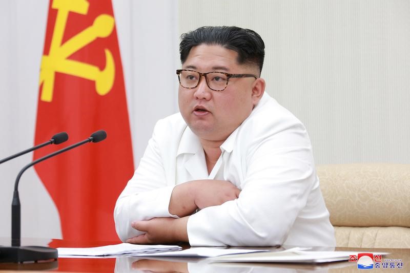 © Reuters. Kim Jong Un durante evento em Pyongyang