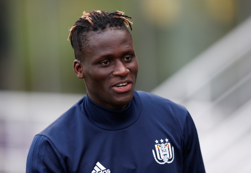 © Reuters. Champions League - Anderlecht Training