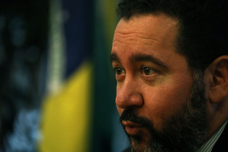 © Reuters. Presidente do BNDES, Dyogo Oliveira, durante entrevista com a Reuters no Rio de Janeiro