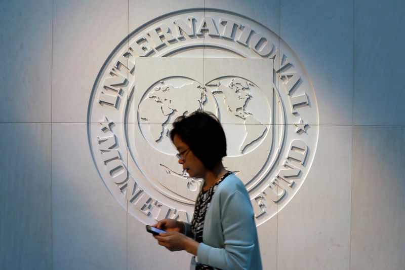 © Reuters. Sede do Fundo Monetário Internacional em Washington, Estados Unidos