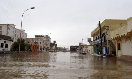© Reuters. General view after Cyclone Mekunu in Salalah