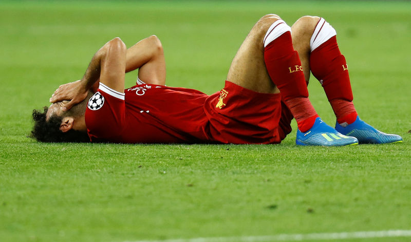 © Reuters. Salah "confía" en estar en forma para el Mundial