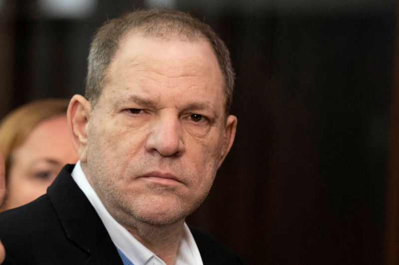 © Reuters. Harvey Weinstein durante aparição no tribunal em Nova York