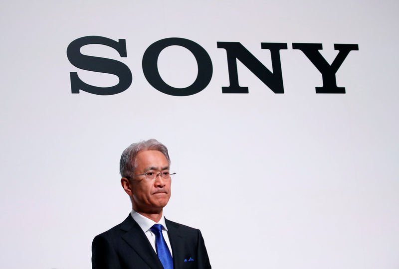 © Reuters. FILE PHOTO: Sony Corp's new President and CEO Yoshida attends a news conference on their business plan at the company's headquarters in Tokyo