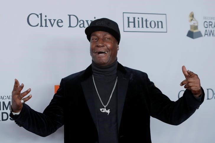 © Reuters. Grandmaster Flash attends the 2018 Pre-GRAMMY Gala & GRAMMY Salute to Industry Icons presented by Clive Davis and The Recording Academy honoring Shawn "JAY-Z" Carter in Manhattan, New York