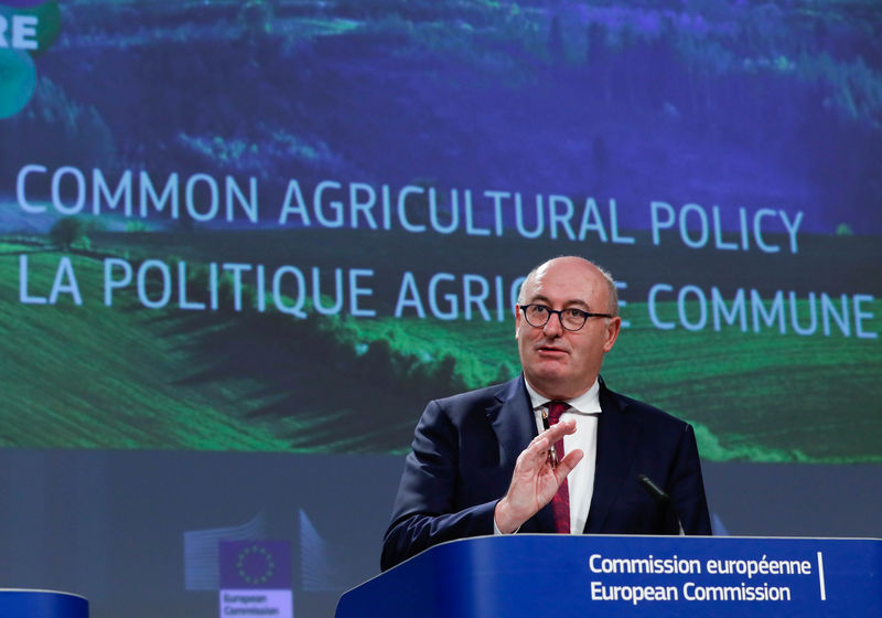 © Reuters. La UE propone reducir ayudas agrarias y enfada a Francia, España y otros países