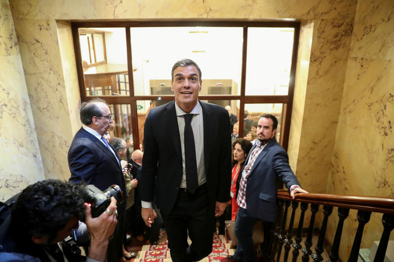 © Reuters. Sánchez, el obstinado socialista que alcanzó la presidencia del Gobierno