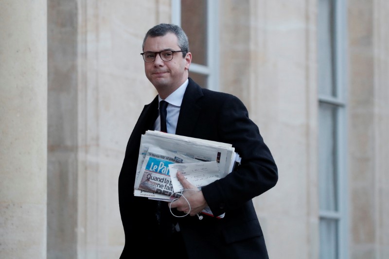© Reuters. La Fiscalía francesa abre una investigación al jefe de gabinete de Macron