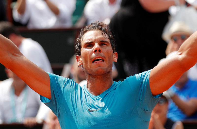 © Reuters. Nadal derrota a Marterer y alcanza los cuartos de final de Roland Garros