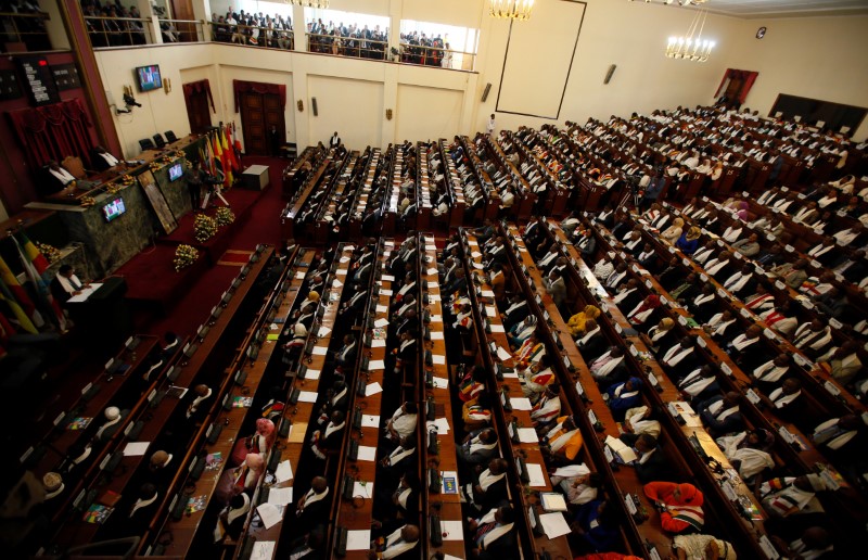 © Reuters. برلمان إثيوبيا يوافق على قرار الحكومة رفع حالة الطوارئ