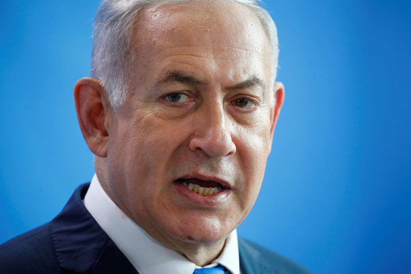 © Reuters. نتنياهو: قرار إيران بشأن تخصيب اليورانيوم ليس مفاجأة لإسرائيل