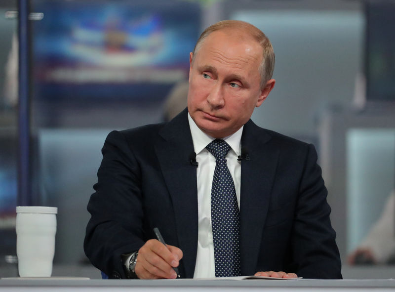 © Reuters. Para Putin, el Mundial muestra que Rusia no puede ser aislada por la hostilidad de las potencias occidentales
