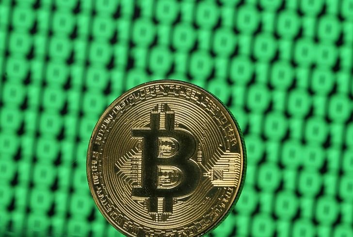 © Reuters. Imagem ilustrativa de moeda de Bitcoin
