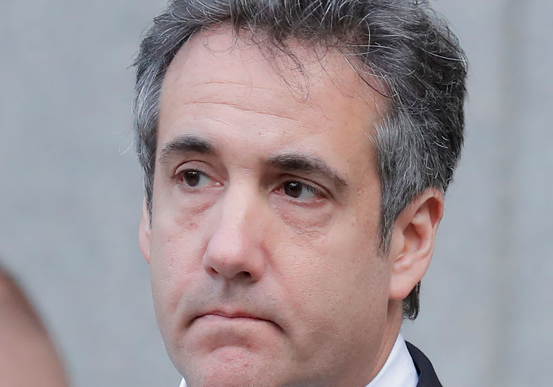 © Reuters. Michael Cohen deixa tribunal em Nova York