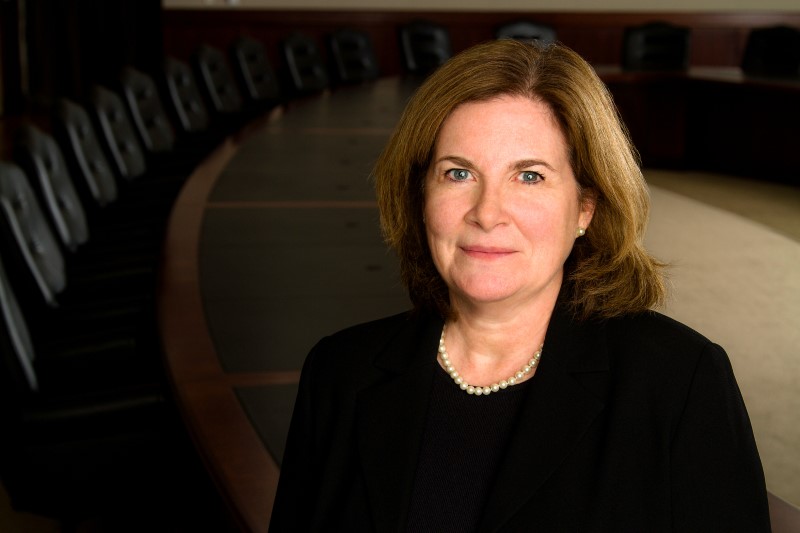 © Reuters. FILE PHOTO:    Handout photo of Kansas City Federal Reserve Bank President Esther George