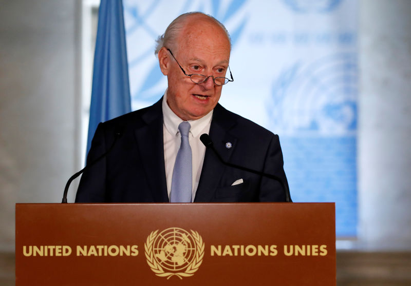 © Reuters. La ONU invita a EEUU y otros países a hablar sobre Siria el mes que viene