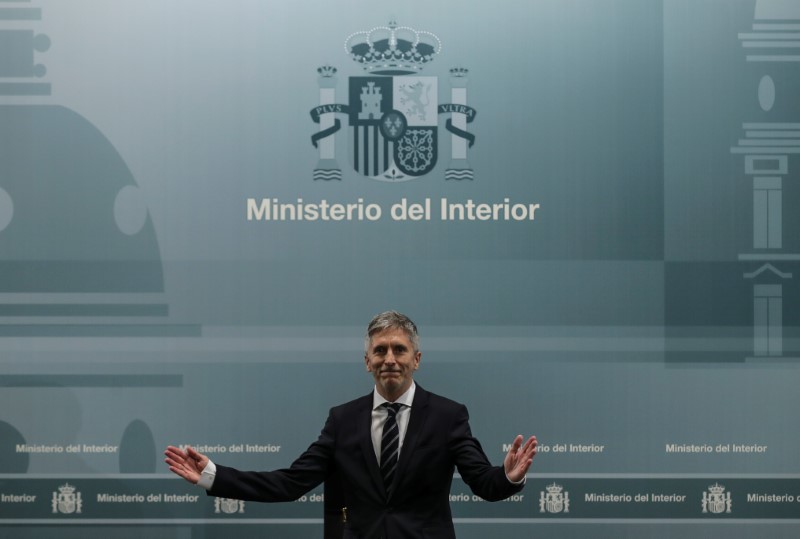 © Reuters. El Gobierno español advierte de que no permitirá la migración violenta