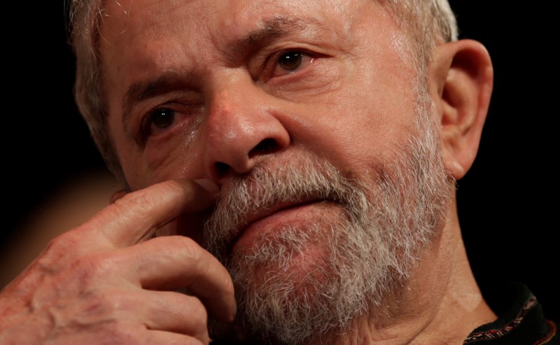 © Reuters. Ex-presidente Luiz Inácio Lula da Silva