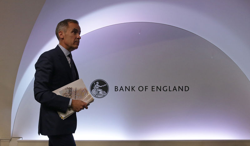 © Reuters. El crédito crece en Reino Unido al ritmo más lento desde noviembre de 2015 -BoE