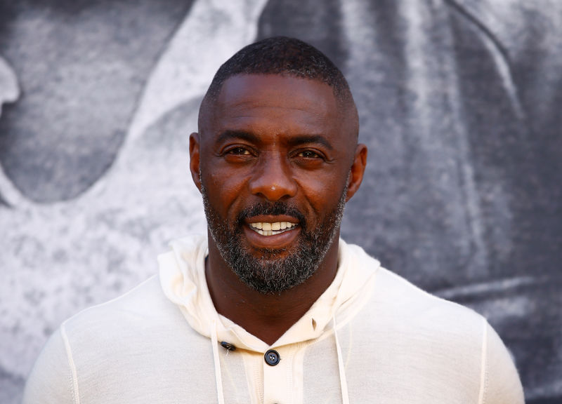 © Reuters. Ator e diretor Idris Elba durante estreia do filme "Yardie" em Londres, Reino Unido