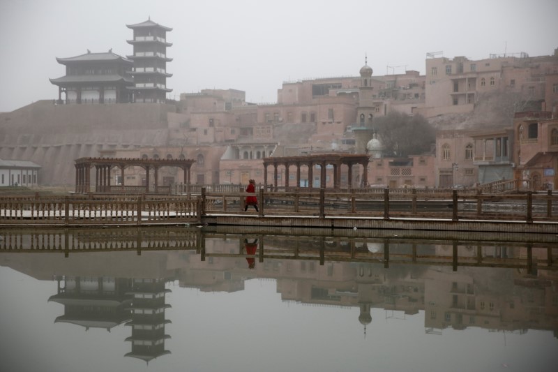 © Reuters. La ONU insta a China a liberar a uigures retenidos en "campamentos de reeducación"