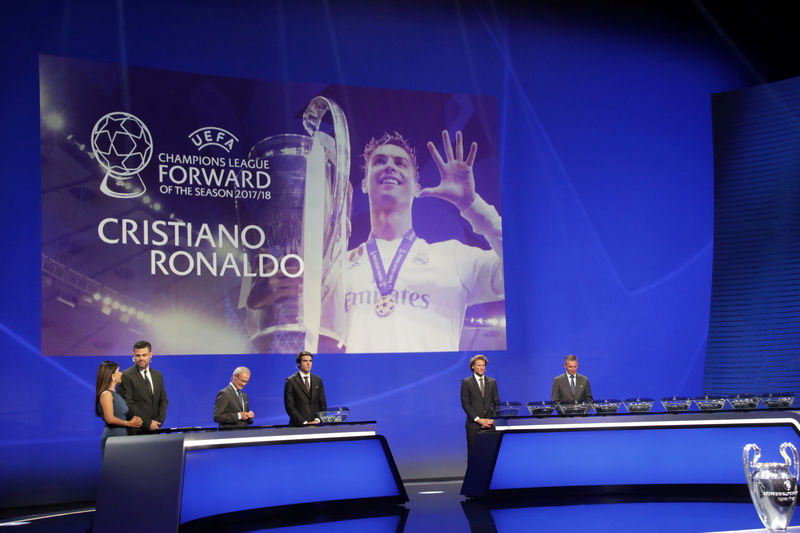 © Reuters. Champions League Group Stage Draw