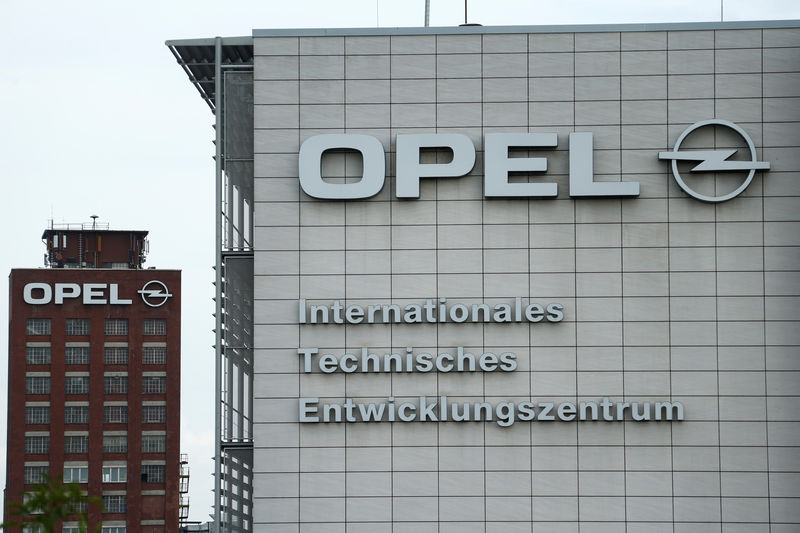 © Reuters. The Opel development centre is pictured in Ruesselsheim