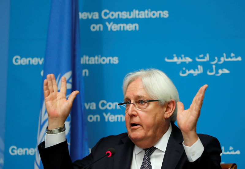 © Reuters. مبعوث: بناء الثقة الخطوة الأولى في محادثات الأمم المتحدة بشأن اليمن