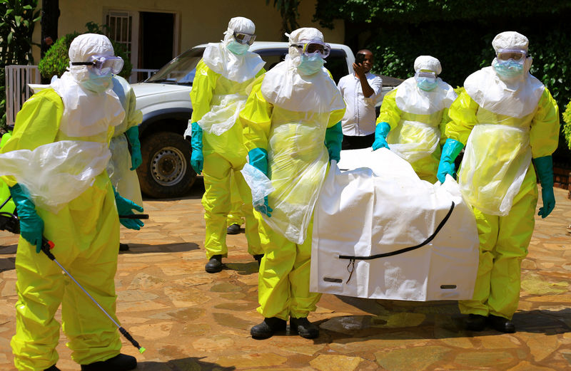 © Reuters. La lucha contra el ébola en el Congo cuenta con una nueva vacuna