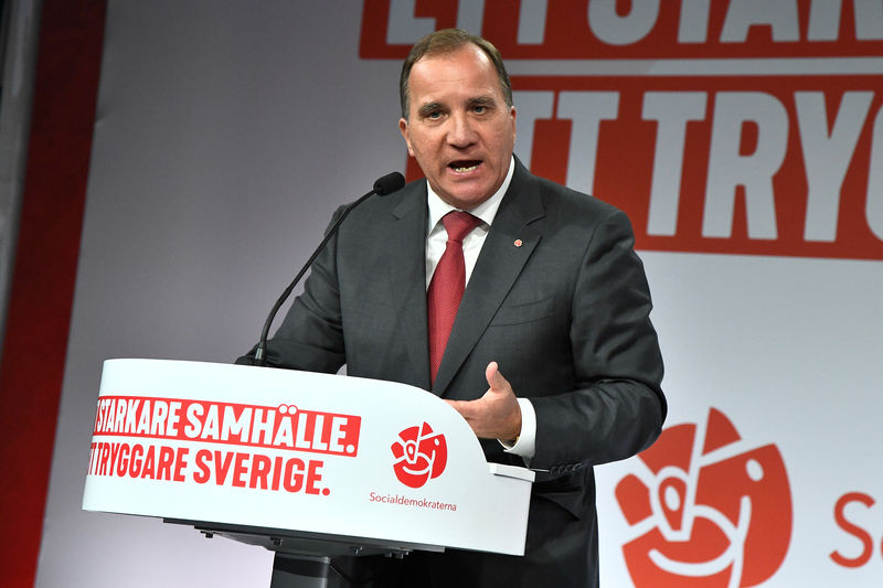 © Reuters. Suecia afronta un estancamiento político tras el alza de la extrema derecha