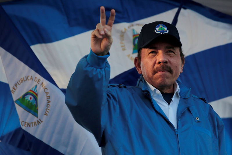 © Reuters. Presidente da Nicarágua, Daniel Ortega