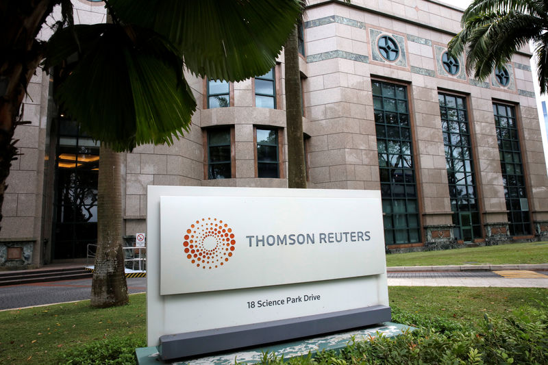 © Reuters. The Thomson Reuters office in Singapore