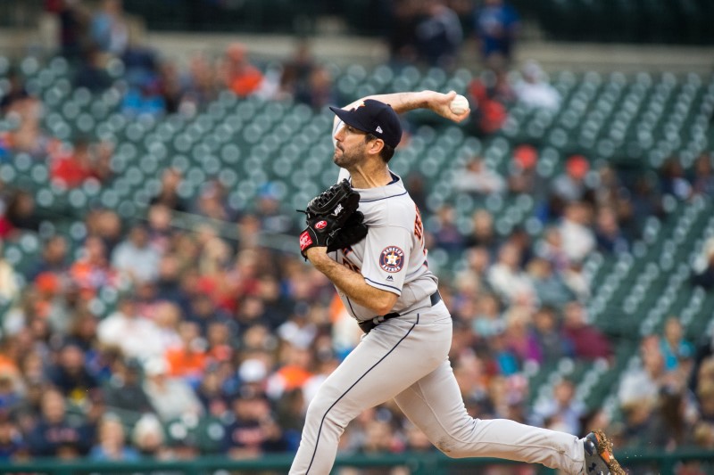 © Reuters. MLB: Houston Astros at Detroit Tigers