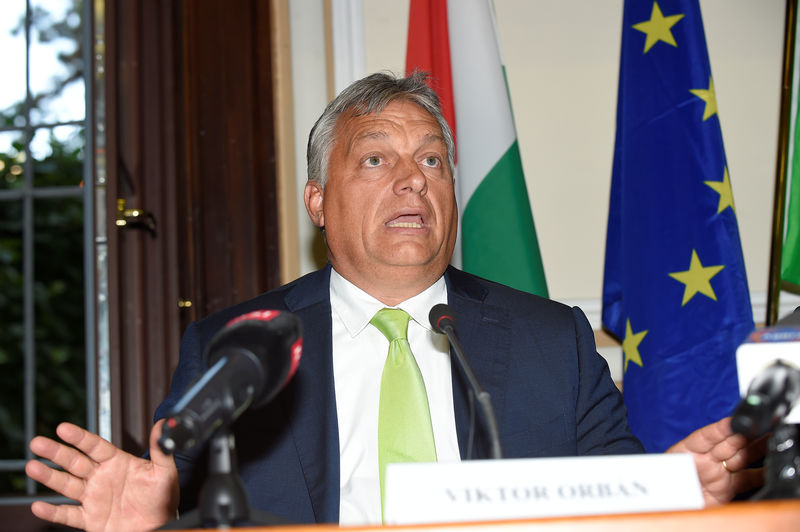 © Reuters. La Eurocámara decide si castiga al primer ministro húngaro en una votación sin precedentes